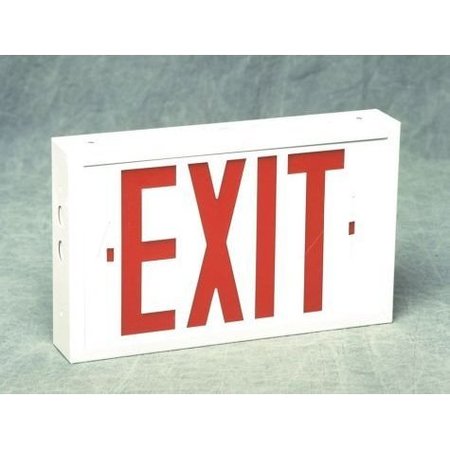 ACCUFORM LIGHTED EXIT SIGNS STYLE EMERGENCYV PLE248 PLE248